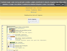 Tablet Screenshot of ingyenes.thor.hu